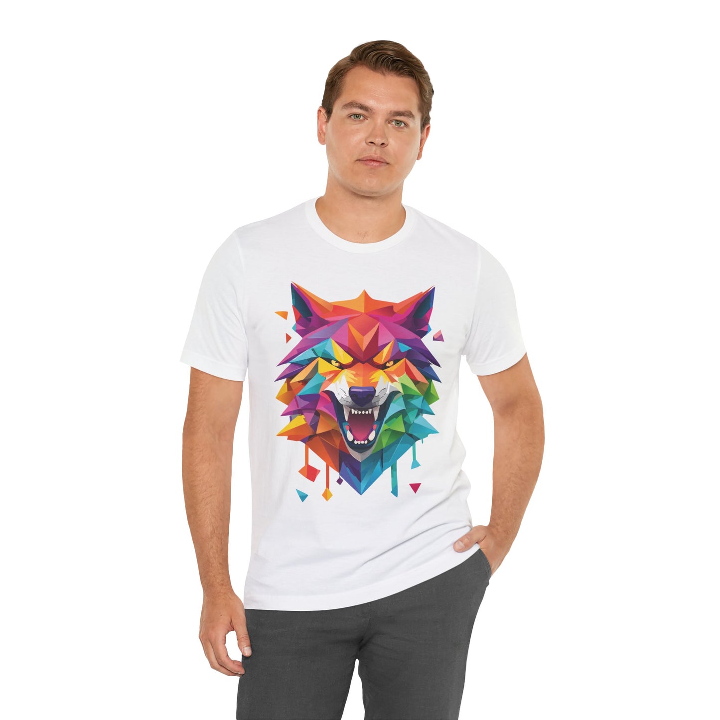 Unisex Animal Shirt, Tee Shirt with Animals, Art Design Tee Shirt, Wild Animals Shirt