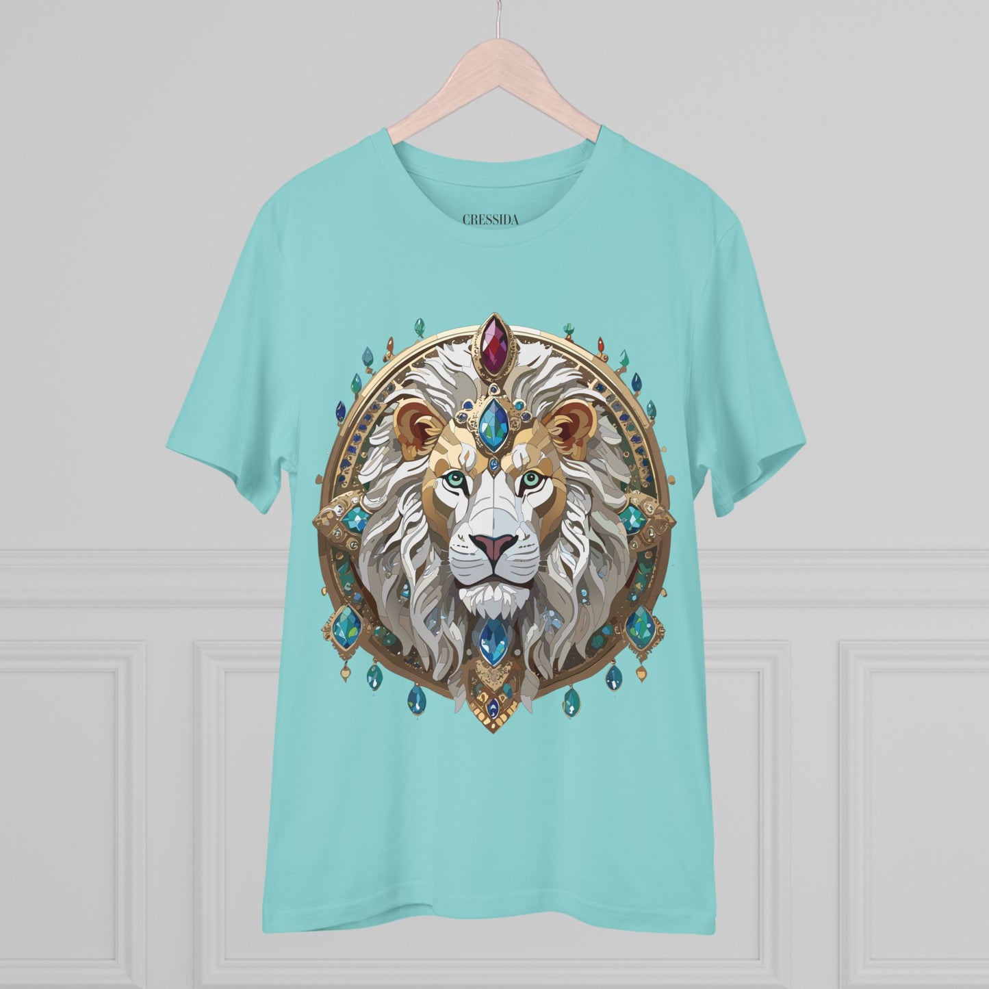 Organic T-shirt with Animals - Lion