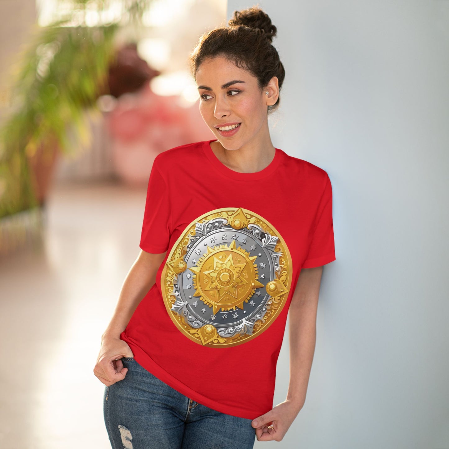 Organic T-shirt with Coin