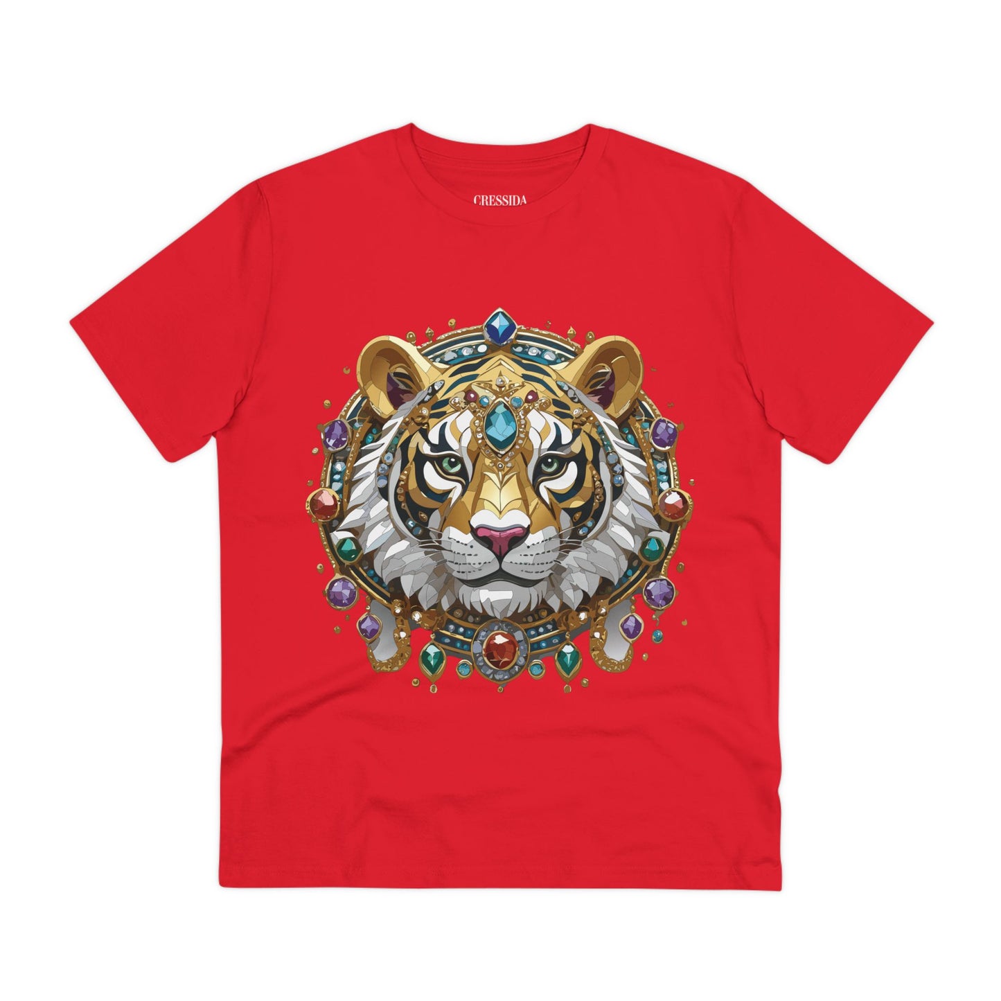 Organic T-shirt with Animals - Tiger