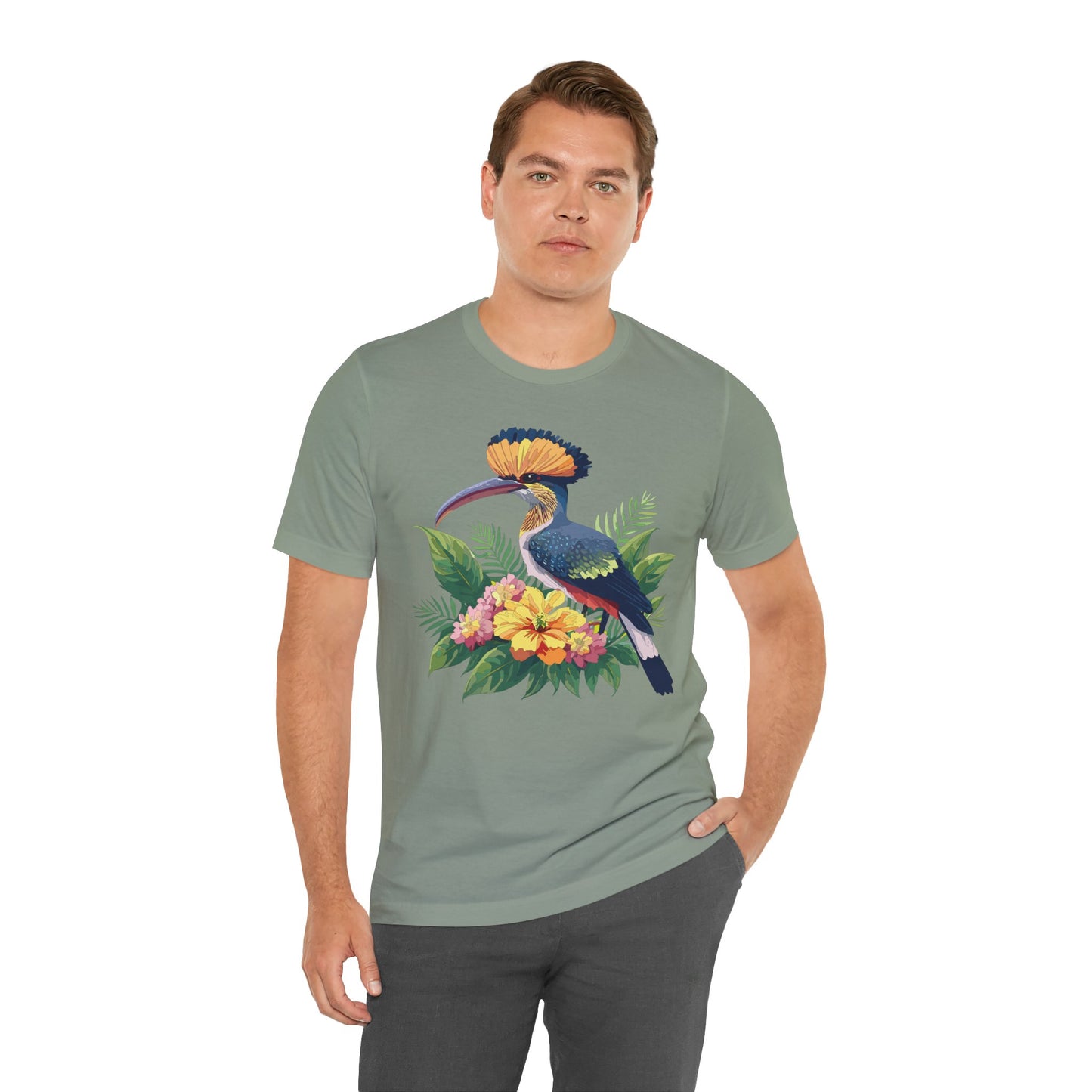 Unisex Animal Shirt, Tee Shirt with Animals, Art Design Tee Shirt, Wild Animals Shirt