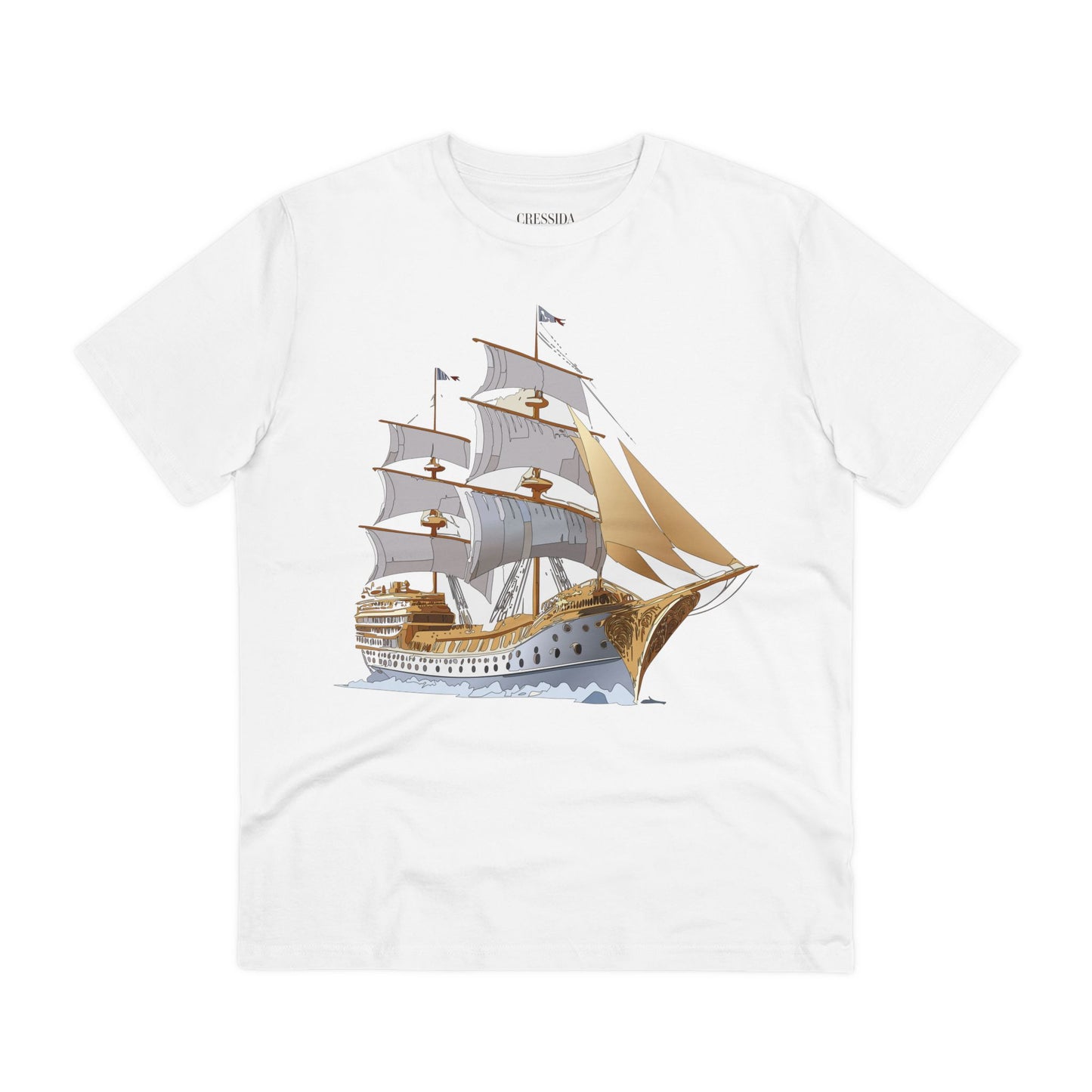 Organic T-shirt with Ship