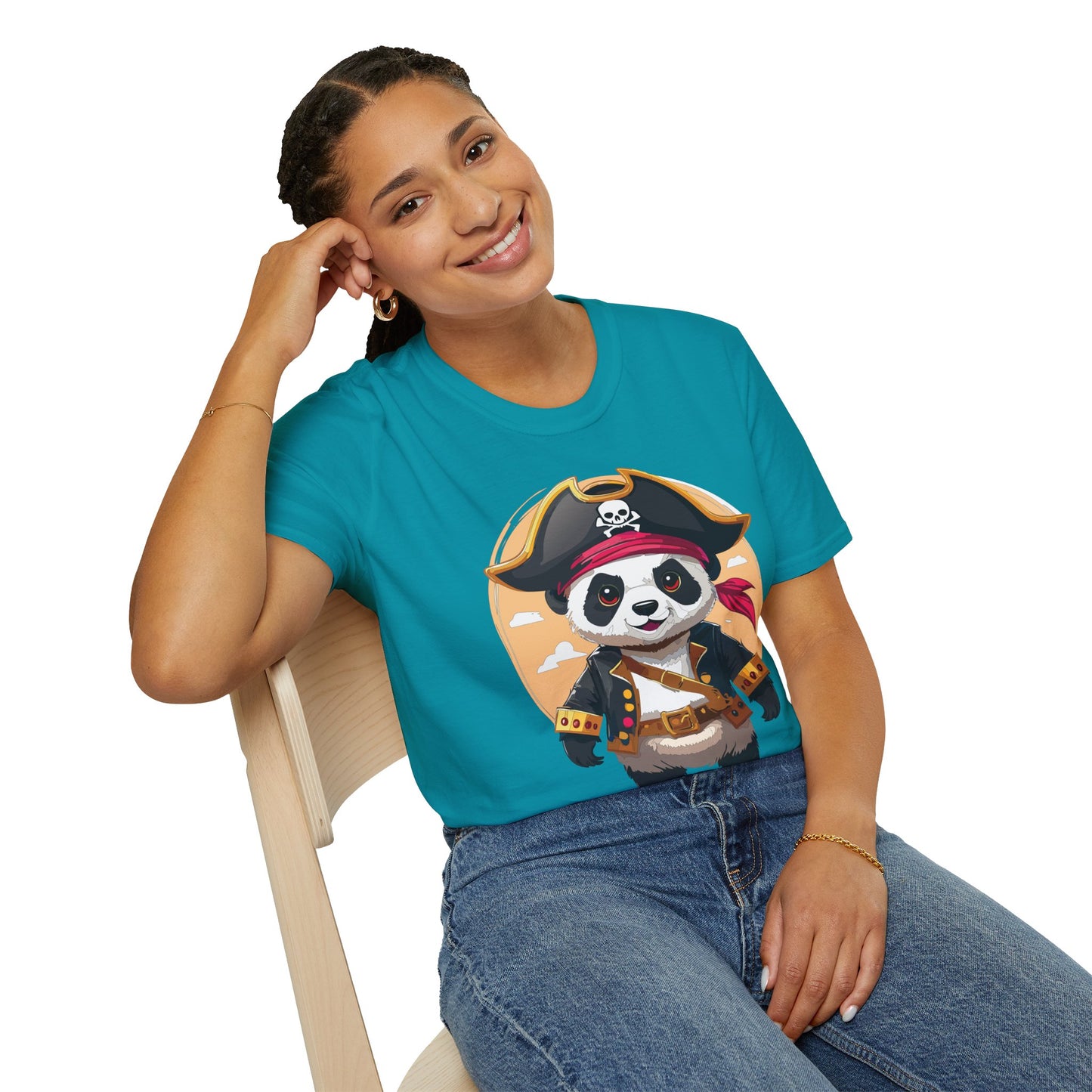 Panda Shirt, T Shirt with Panda, Animal Shirt, Tee Shirt with Animals