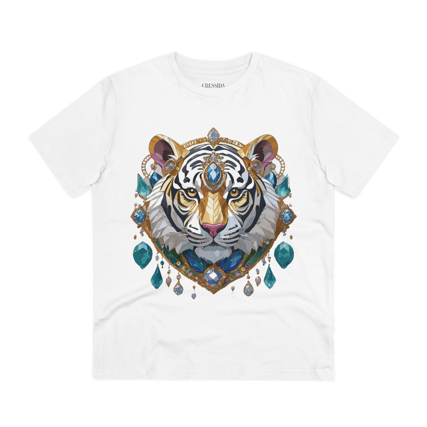 Organic T-shirt with Animals - Tiger