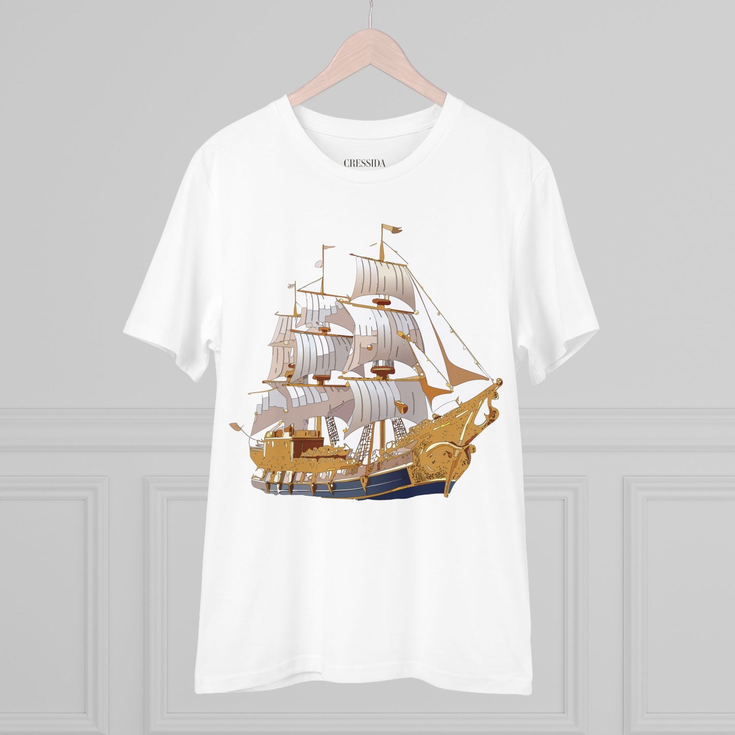 Organic T-shirt with Ship