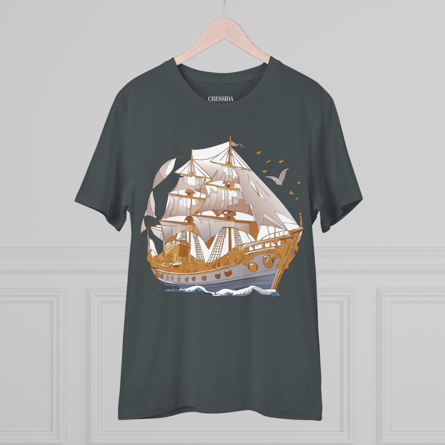 Organic T-shirt with Ship