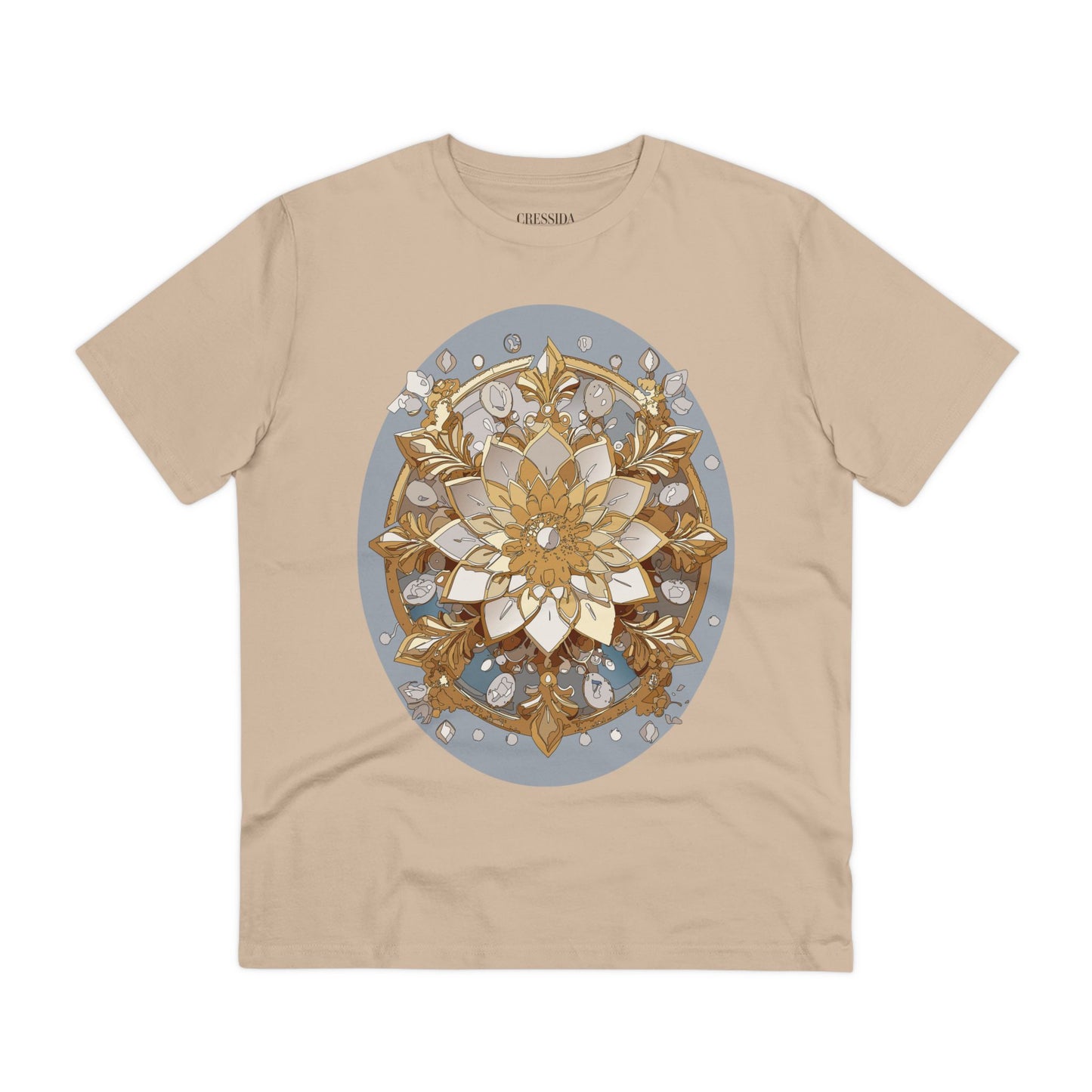 Organic T-shirt with Flower