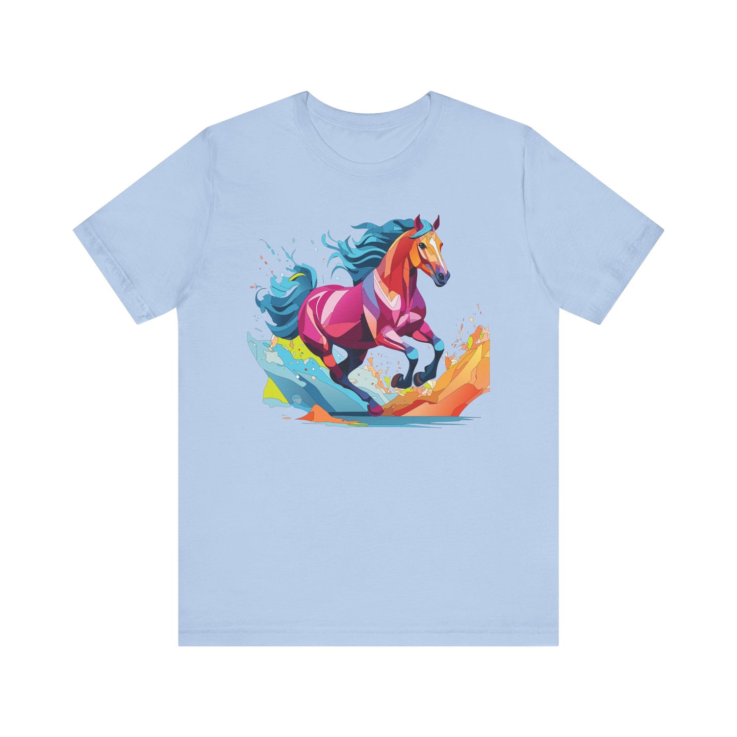 Unisex Animal Shirt, Tee Shirt with Animals, Art Design Tee Shirt, Wild Animals Shirt