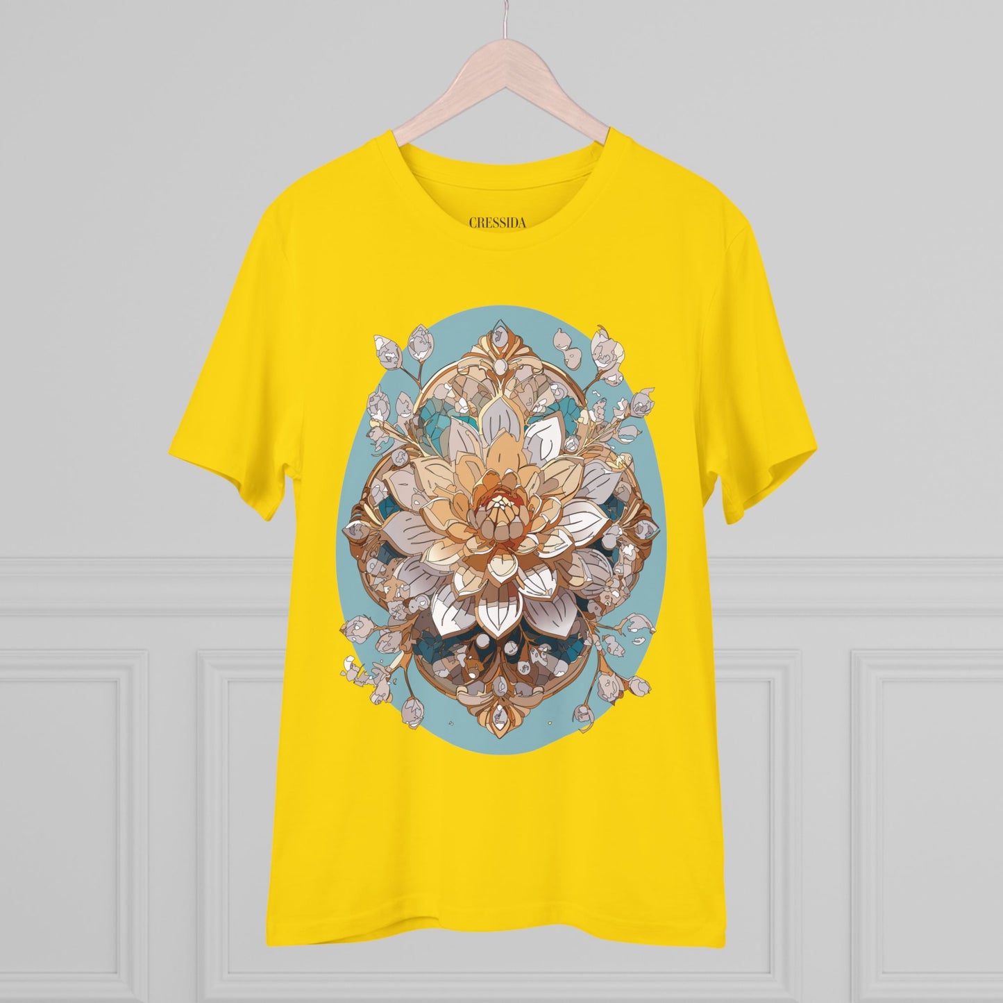 Organic T-shirt with Flower