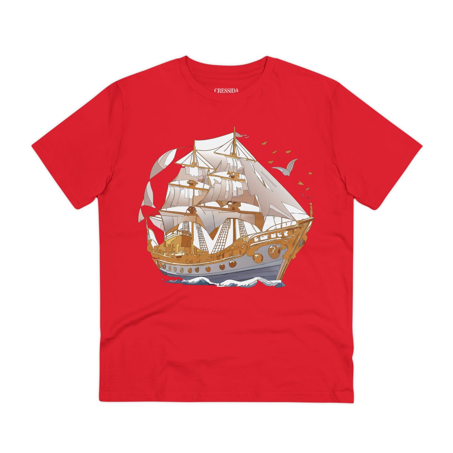 Organic T-shirt with Ship