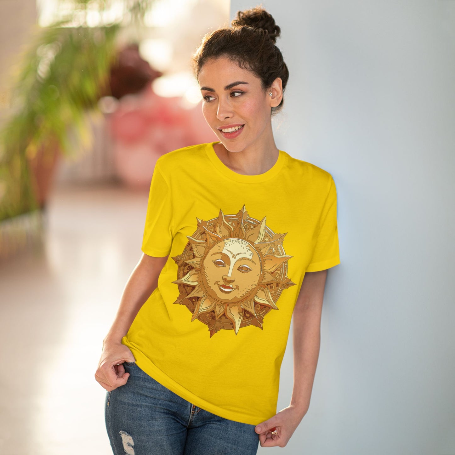 Organic T-shirt with Sun