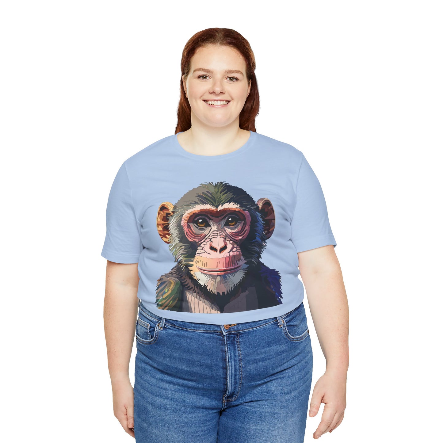 Unisex Animal Shirt, Tee Shirt with Animals, Art Design Tee Shirt, Wild Animals Shirt