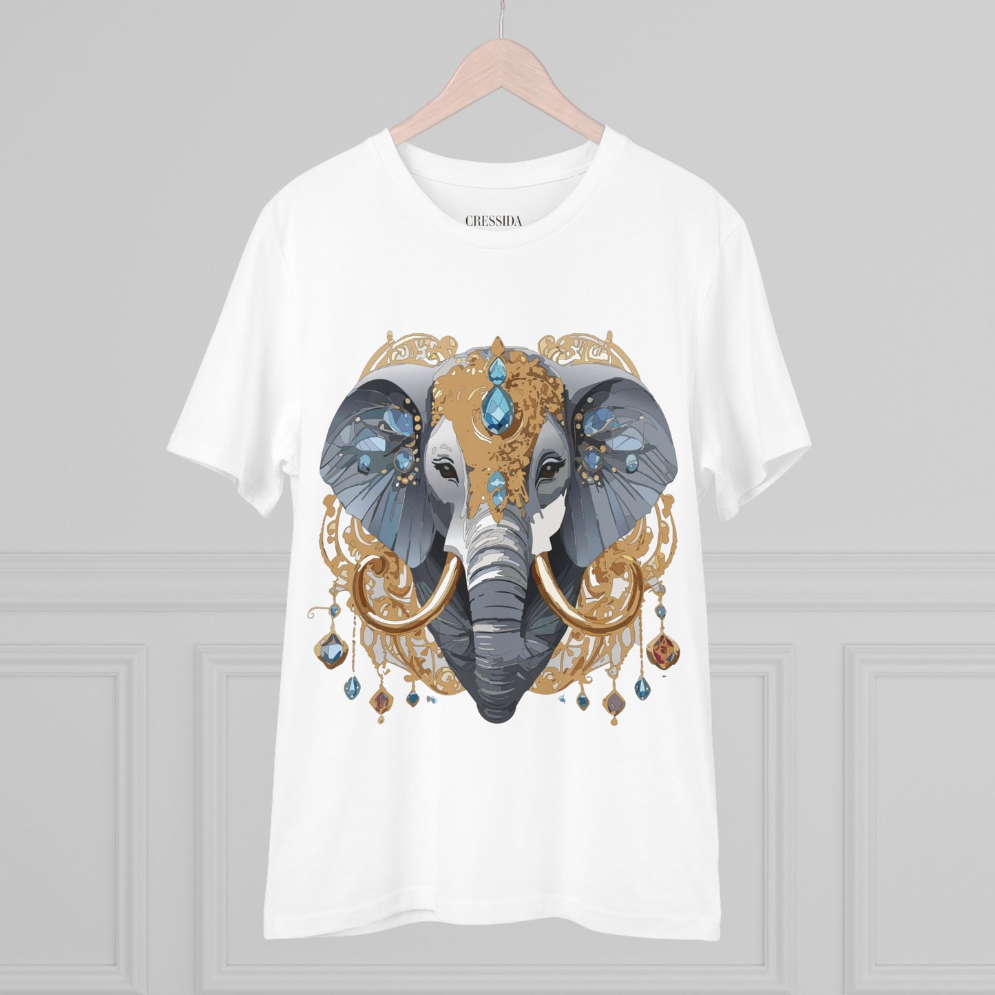 Organic T-shirt with Animals - Elephant