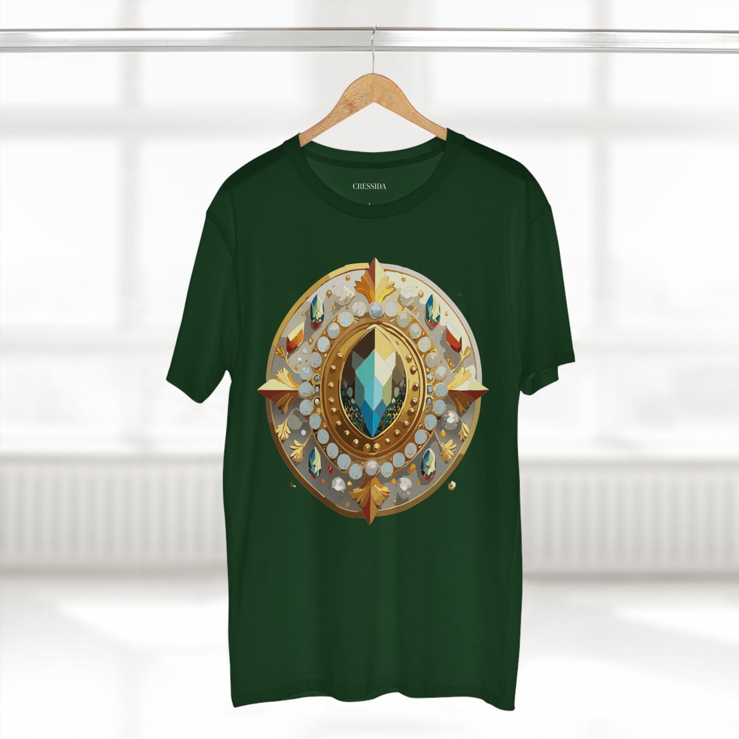 Medallion Shirt, Shirt with Medallion, Tee Shirt with Medal