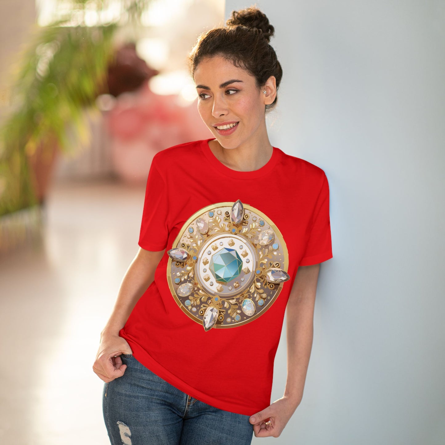 Organic T-shirt with Treasure