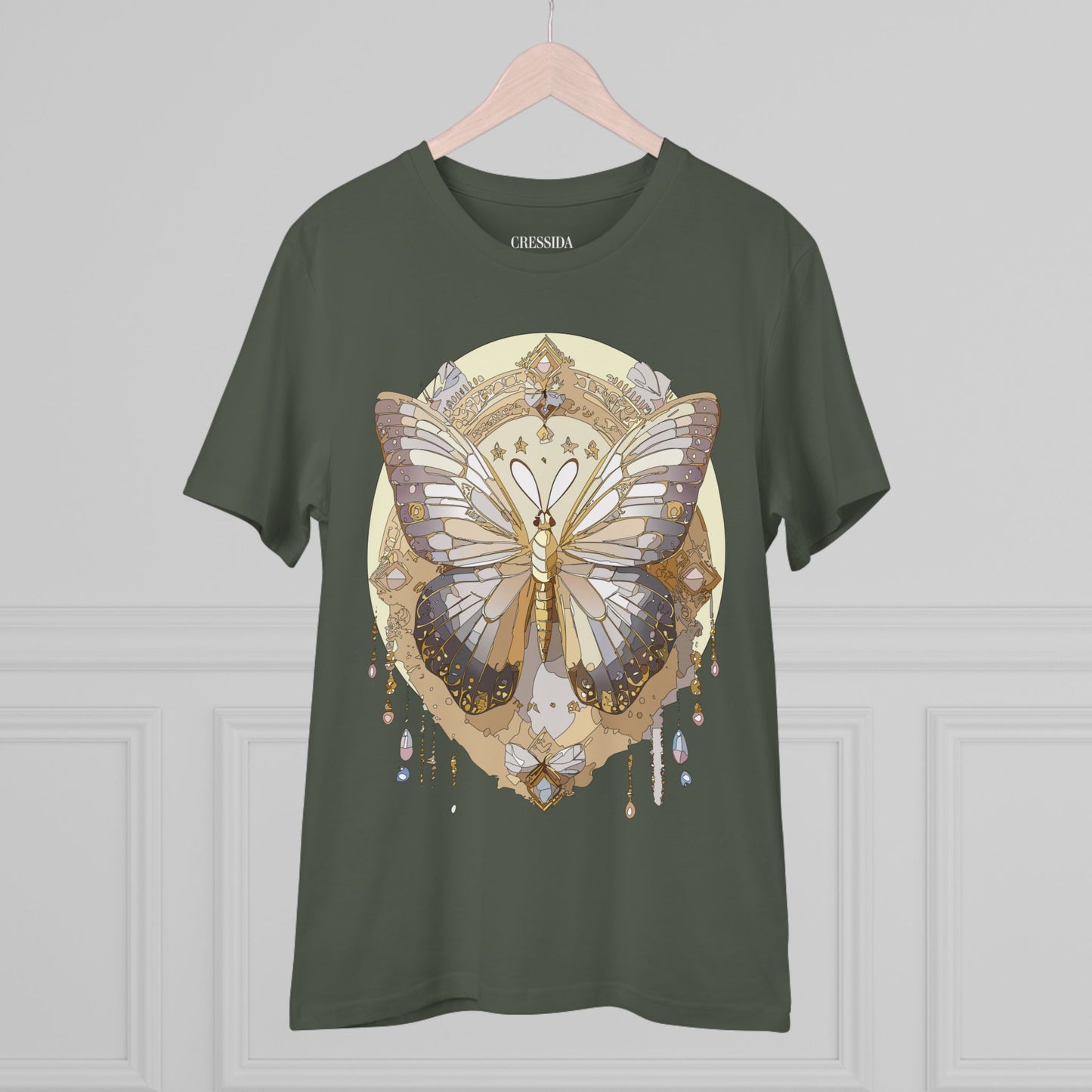 Bio-T-Shirt mit Schmetterling