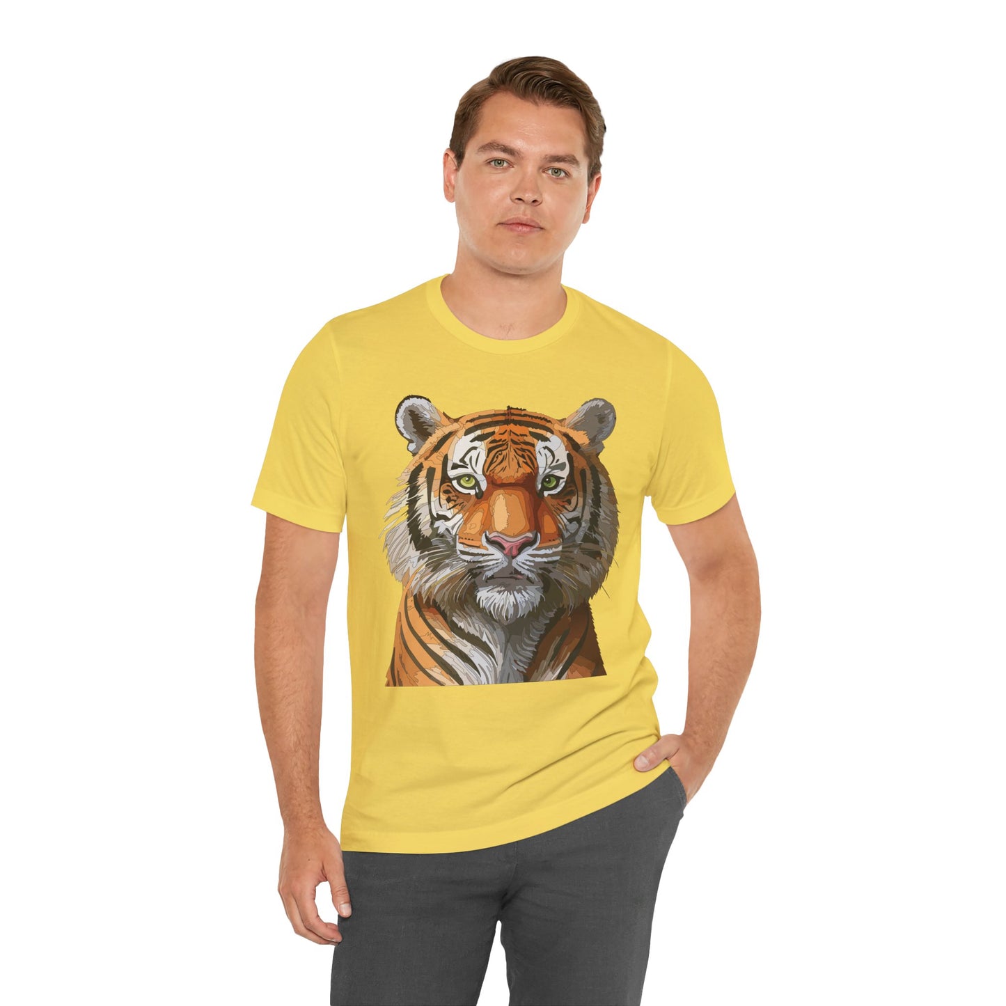 Unisex Animal Shirt, Tee Shirt with Animals, Art Design Tee Shirt, Wild Animals Shirt