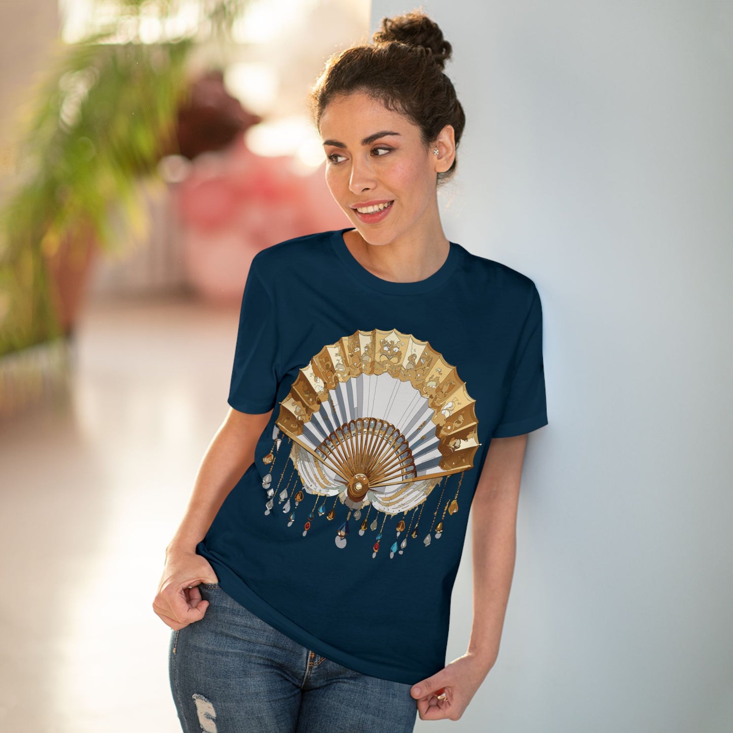 Organic T-shirt with Fan