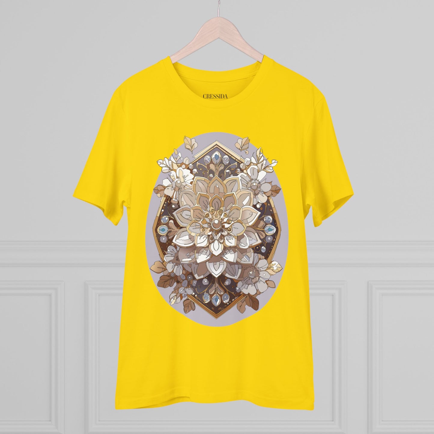 Organic T-shirt with Flower