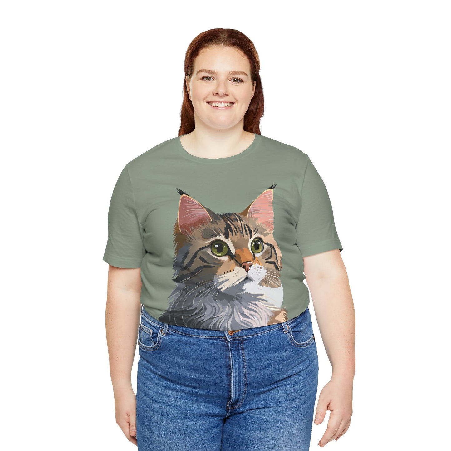 Unisex Animal Shirt, Tee Shirt with Animals, Art Design Tee Shirt, Wild Animals Shirt