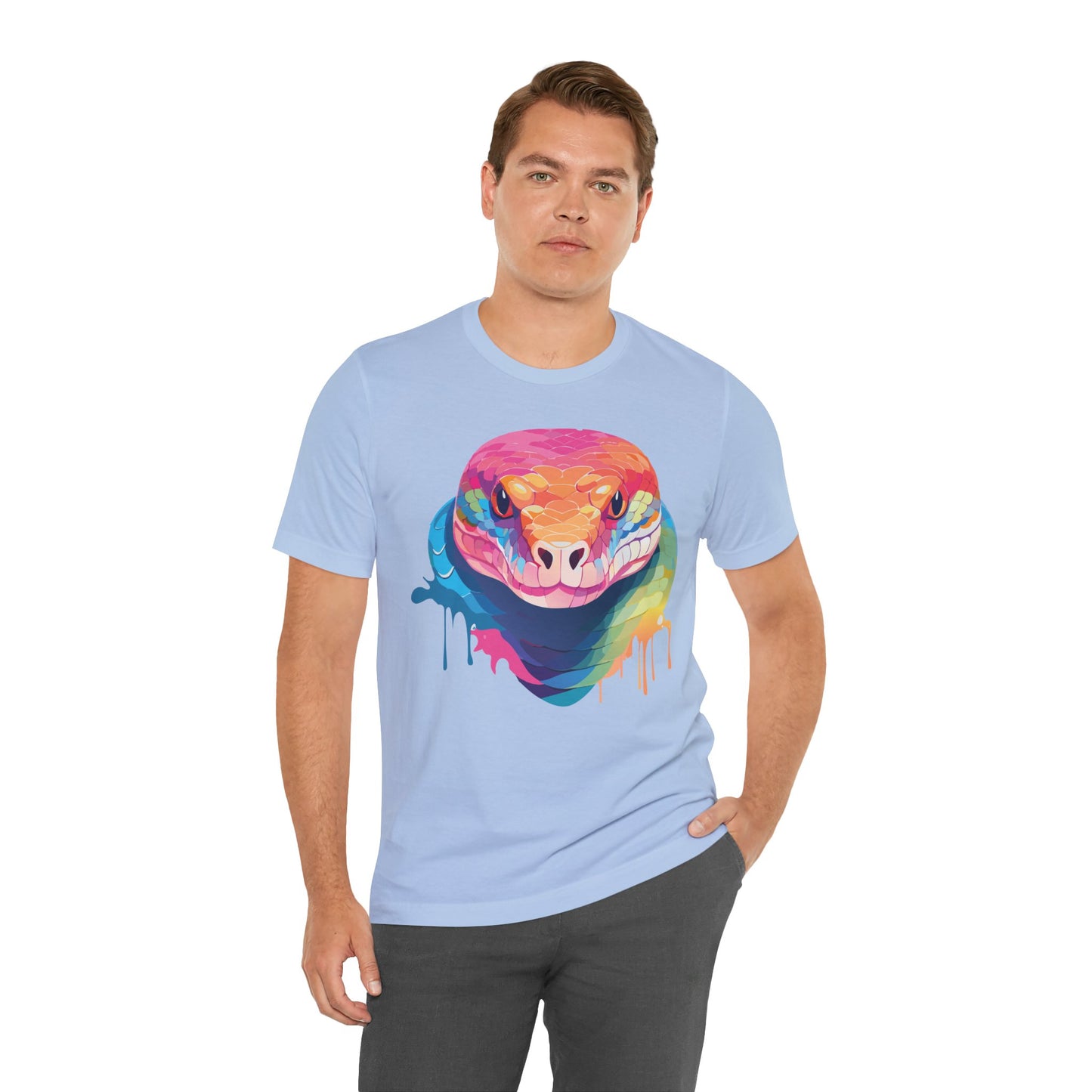 Unisex Animal Shirt, Tee Shirt with Animals, Art Design Tee Shirt, Wild Animals Shirt