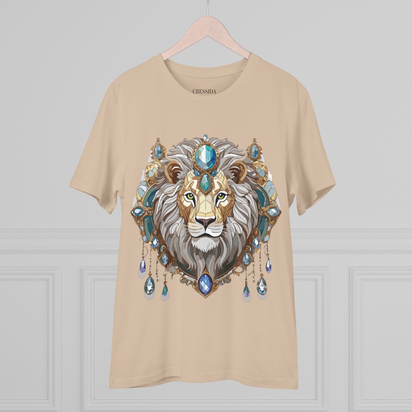 Organic T-shirt with Animals - Lion