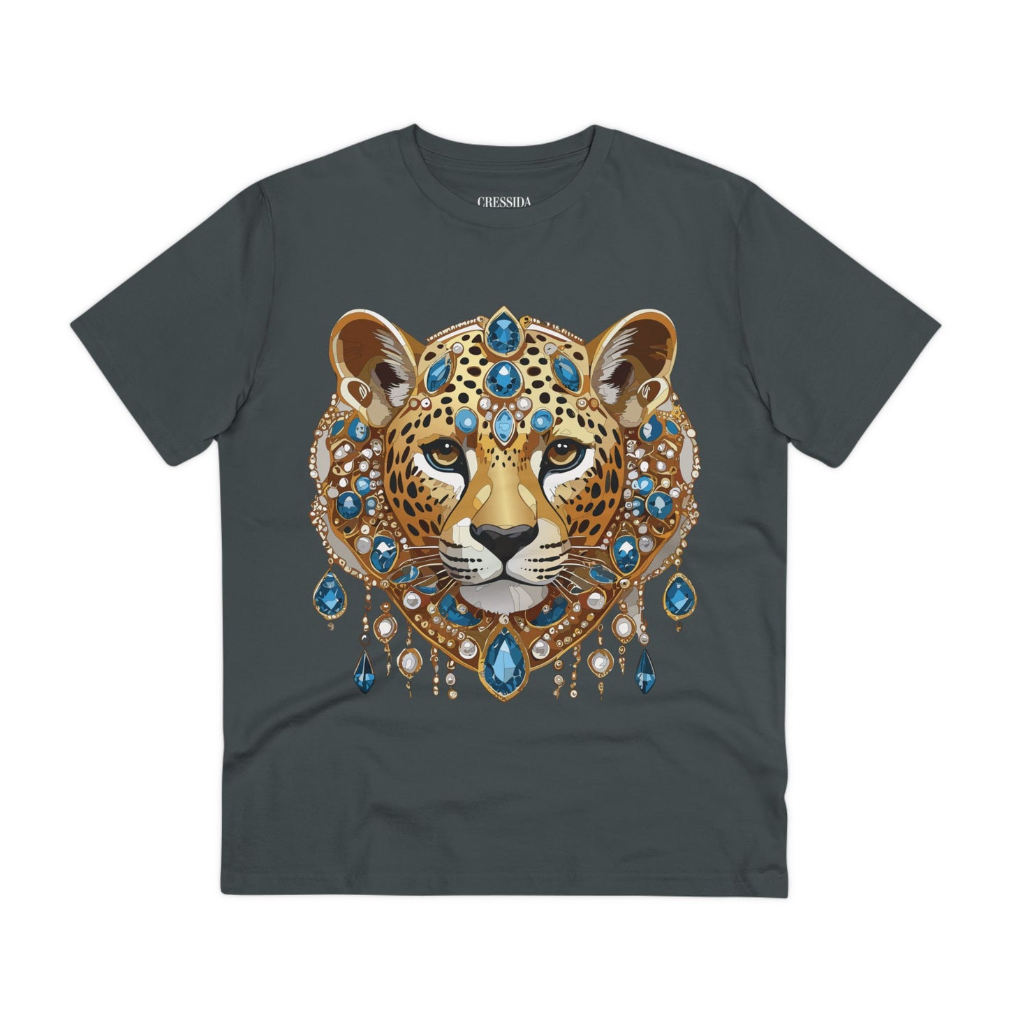 Organic T-shirt with Animals - Cheetah