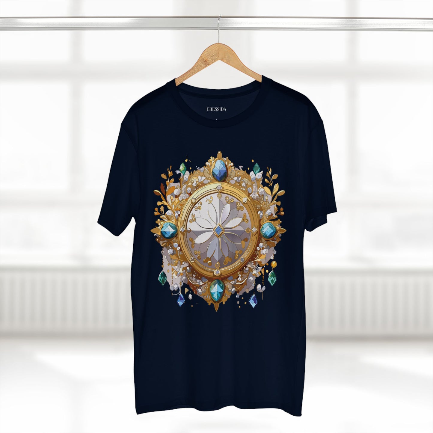 Medallion Shirt, Shirt with Medallion, Tee Shirt with Medal