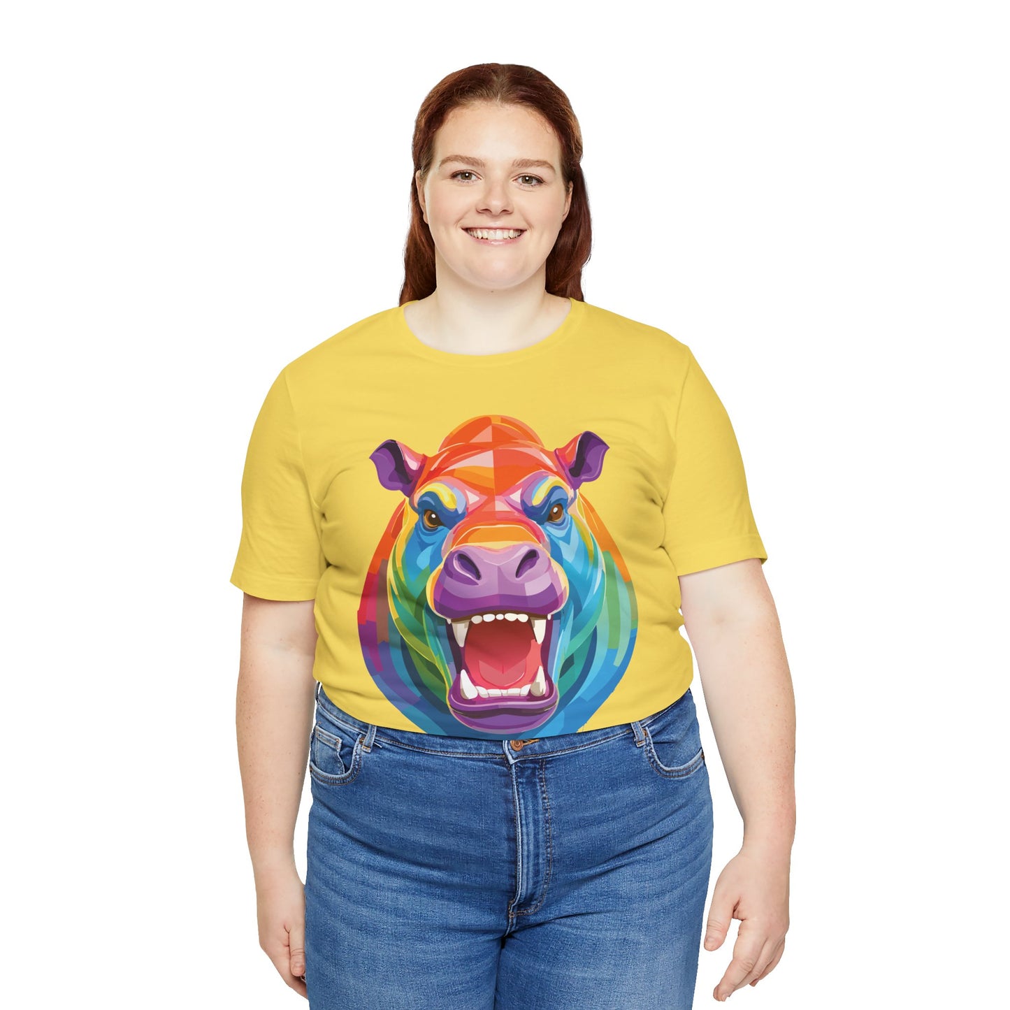 Unisex Animal Shirt, Tee Shirt with Animals, Art Design Tee Shirt, Wild Animals Shirt