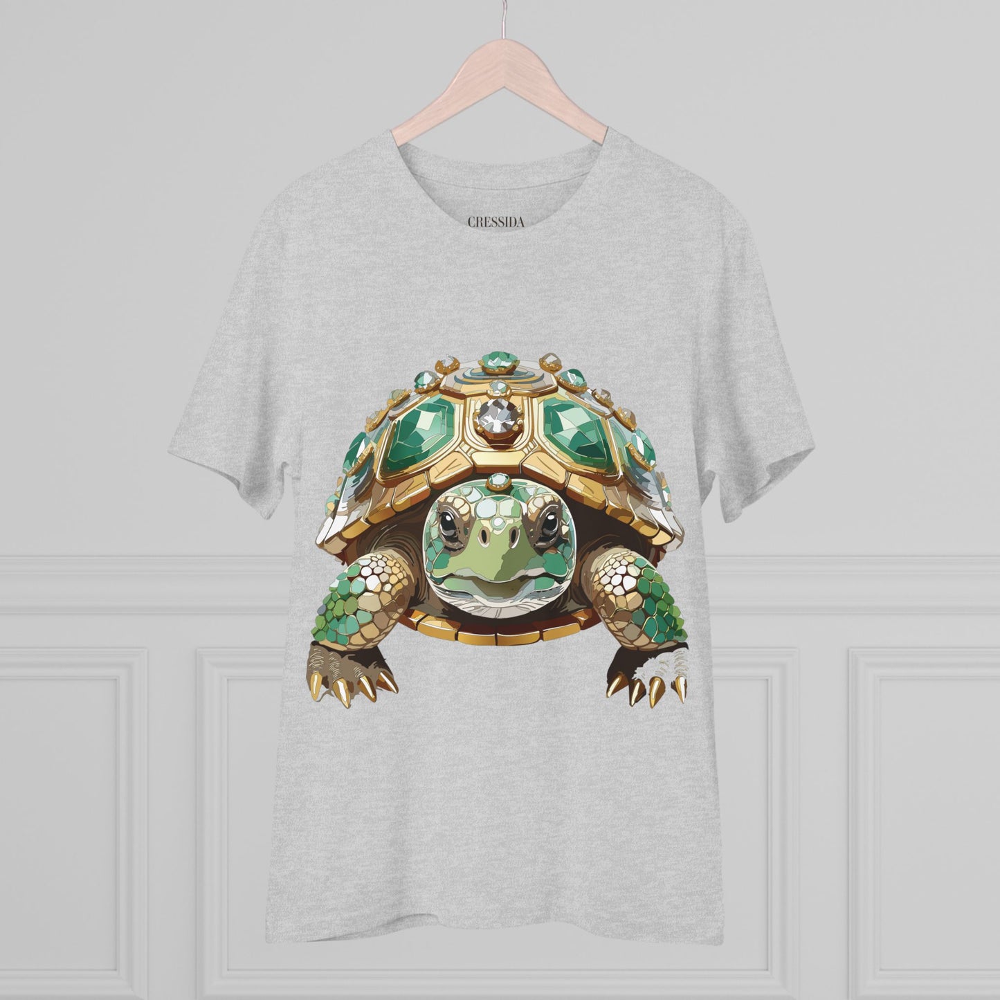 Organic T-shirt with Animals - Turtle