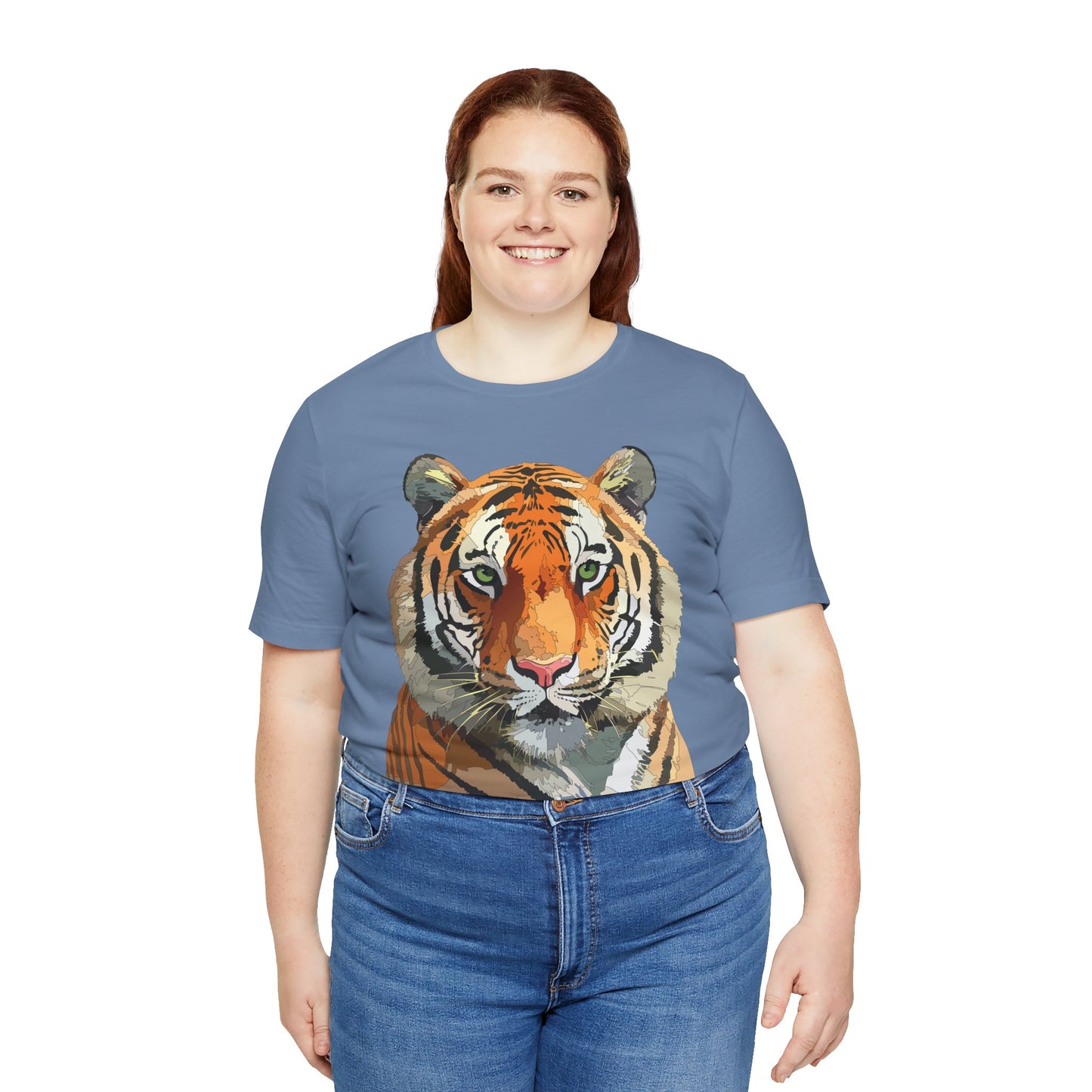 Unisex Animal Shirt, Tee Shirt with Animals, Art Design Tee Shirt, Wild Animals Shirt