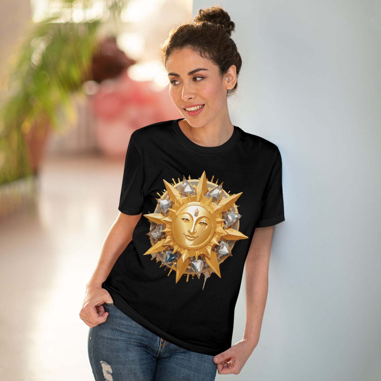 Organic T-shirt with Sun