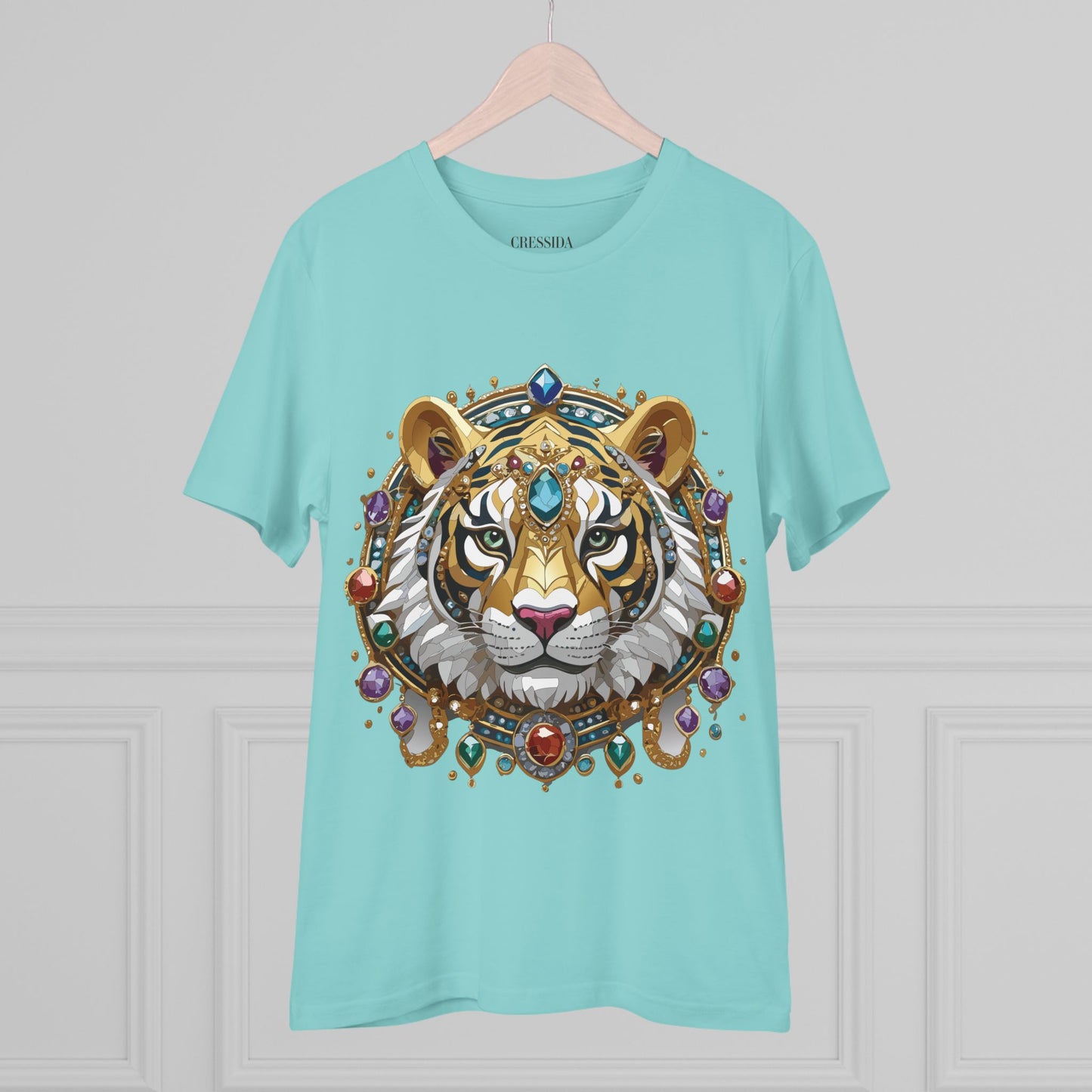 Organic T-shirt with Animals - Tiger