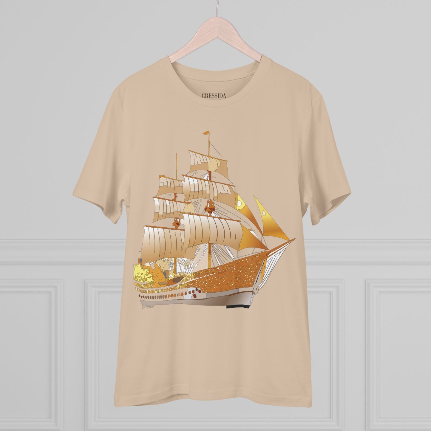 Organic T-shirt with Ship