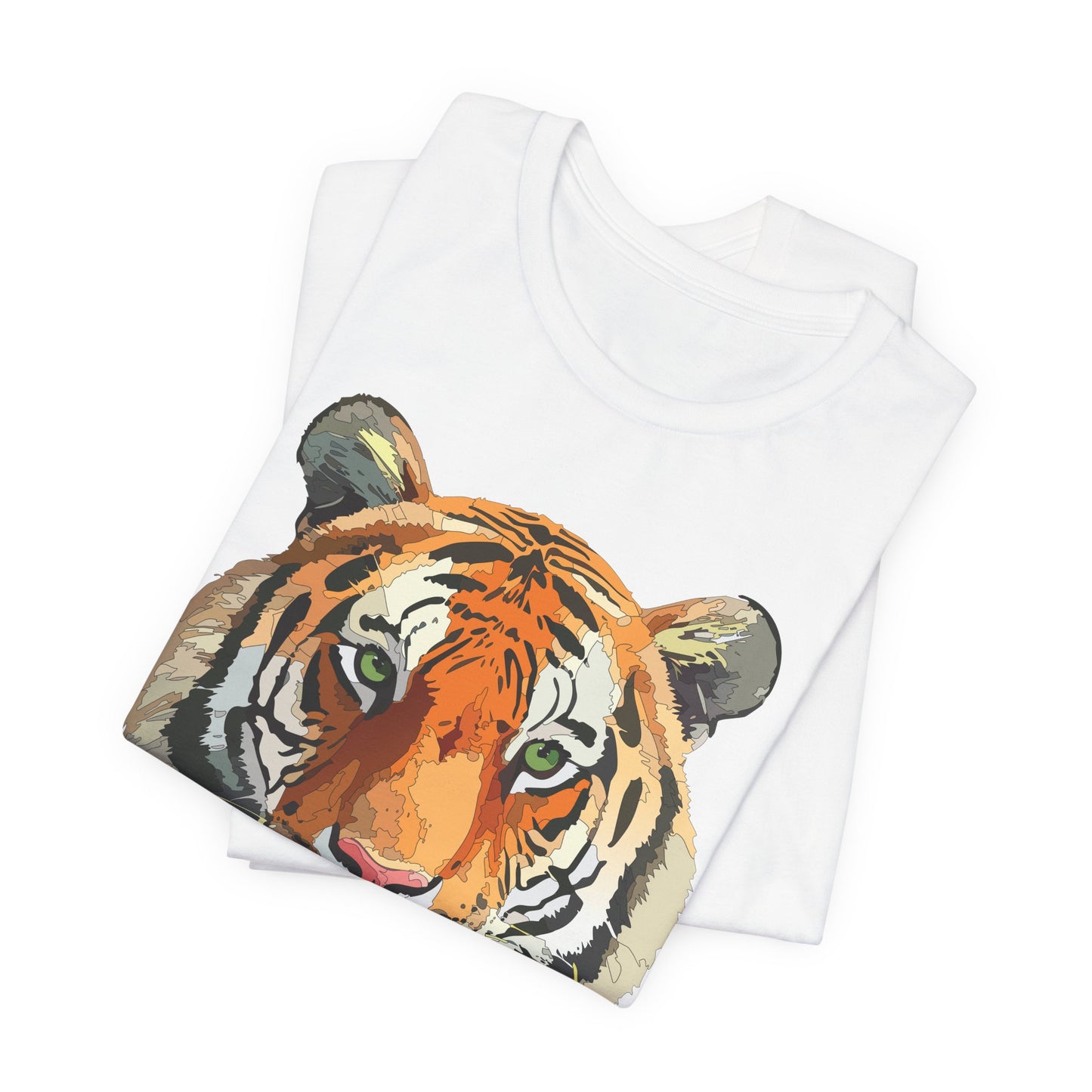Unisex Animal Shirt, Tee Shirt with Animals, Art Design Tee Shirt, Wild Animals Shirt