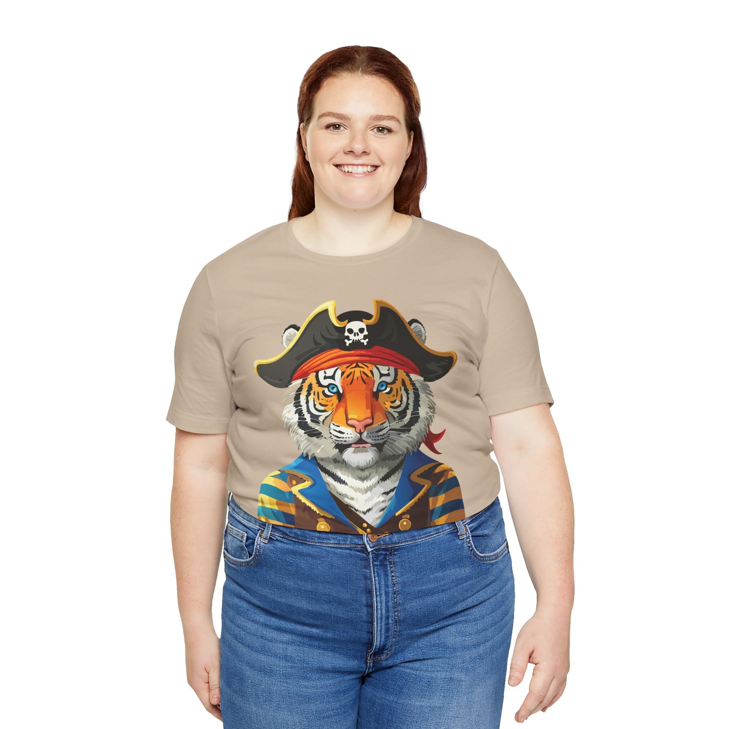 Unisex Animal Shirt, Tee Shirt with Animals, Art Design Tee Shirt, Wild Animals Shirt