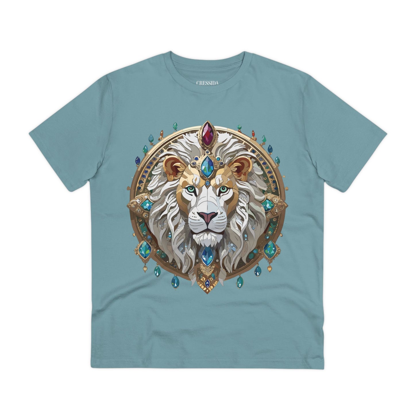 Organic T-shirt with Animals - Lion