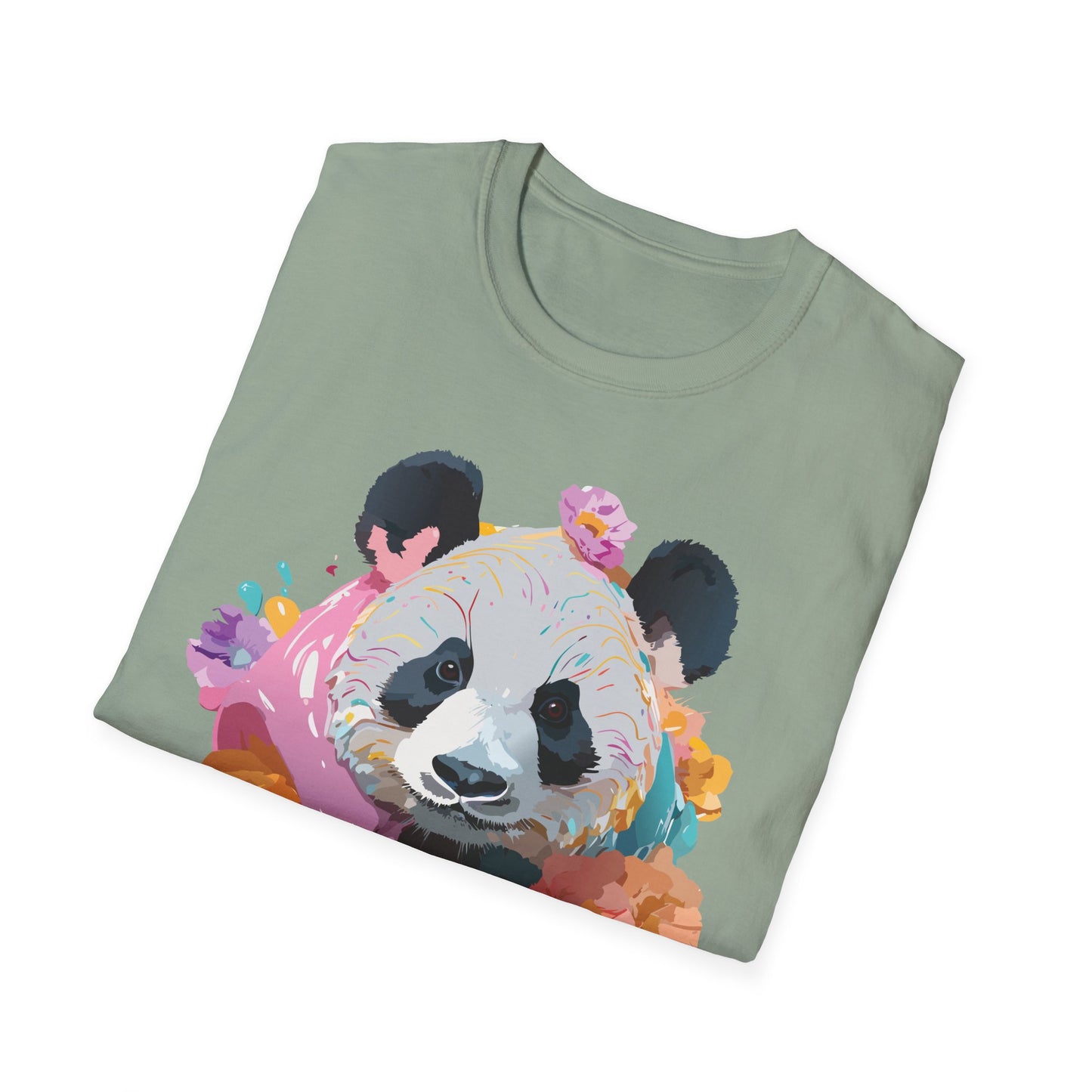 Panda Shirt, T Shirt with Panda, Animal Shirt, Tee Shirt with Animals