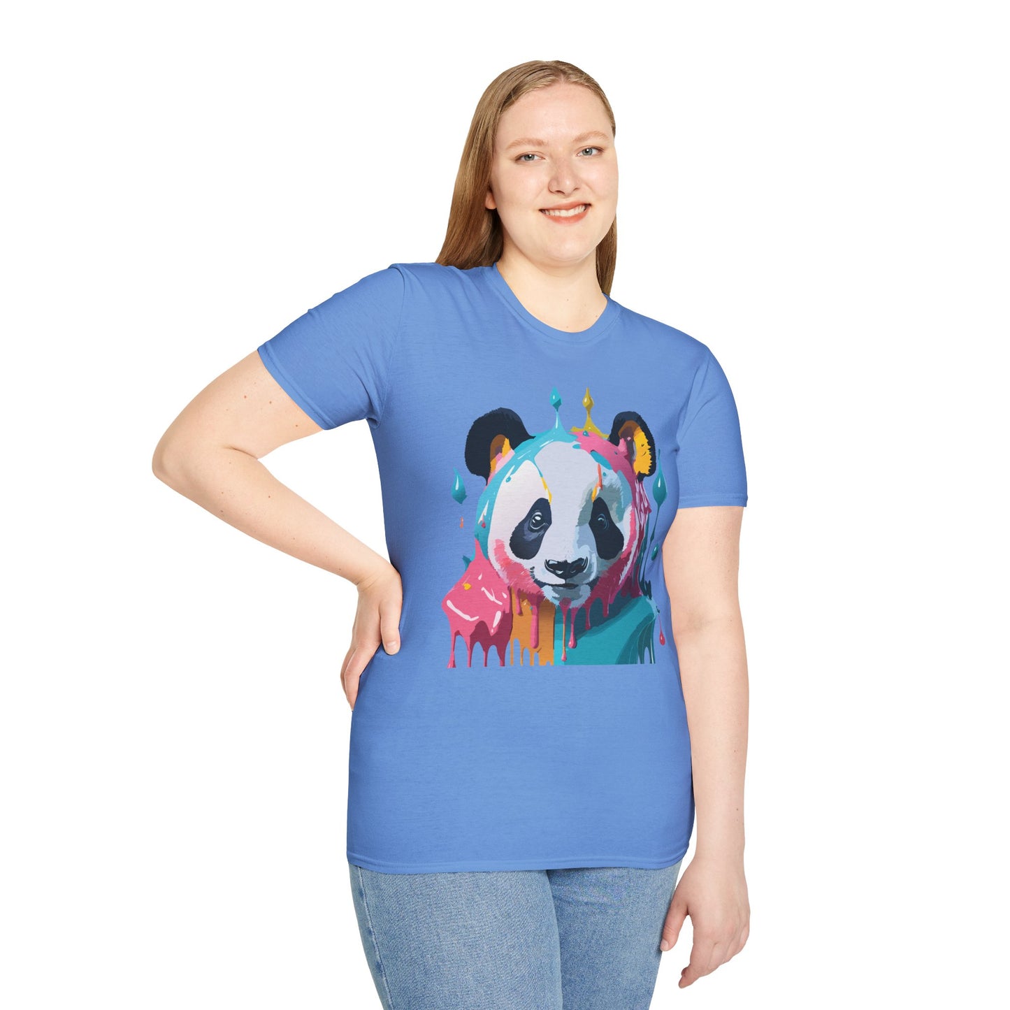 Panda Shirt, T Shirt with Panda, Animal Shirt, Tee Shirt with Animals