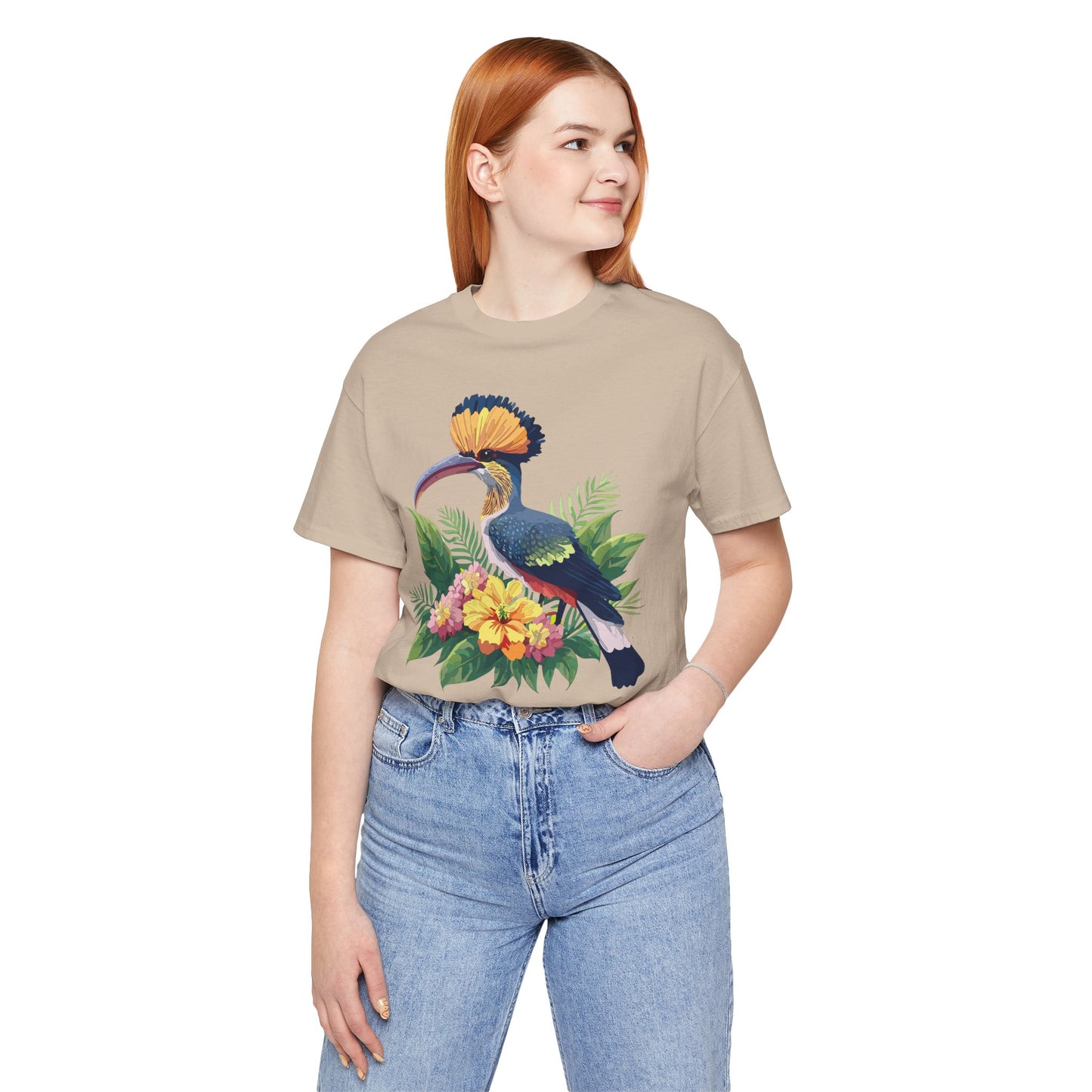 Unisex Animal Shirt, Tee Shirt with Animals, Art Design Tee Shirt, Wild Animals Shirt