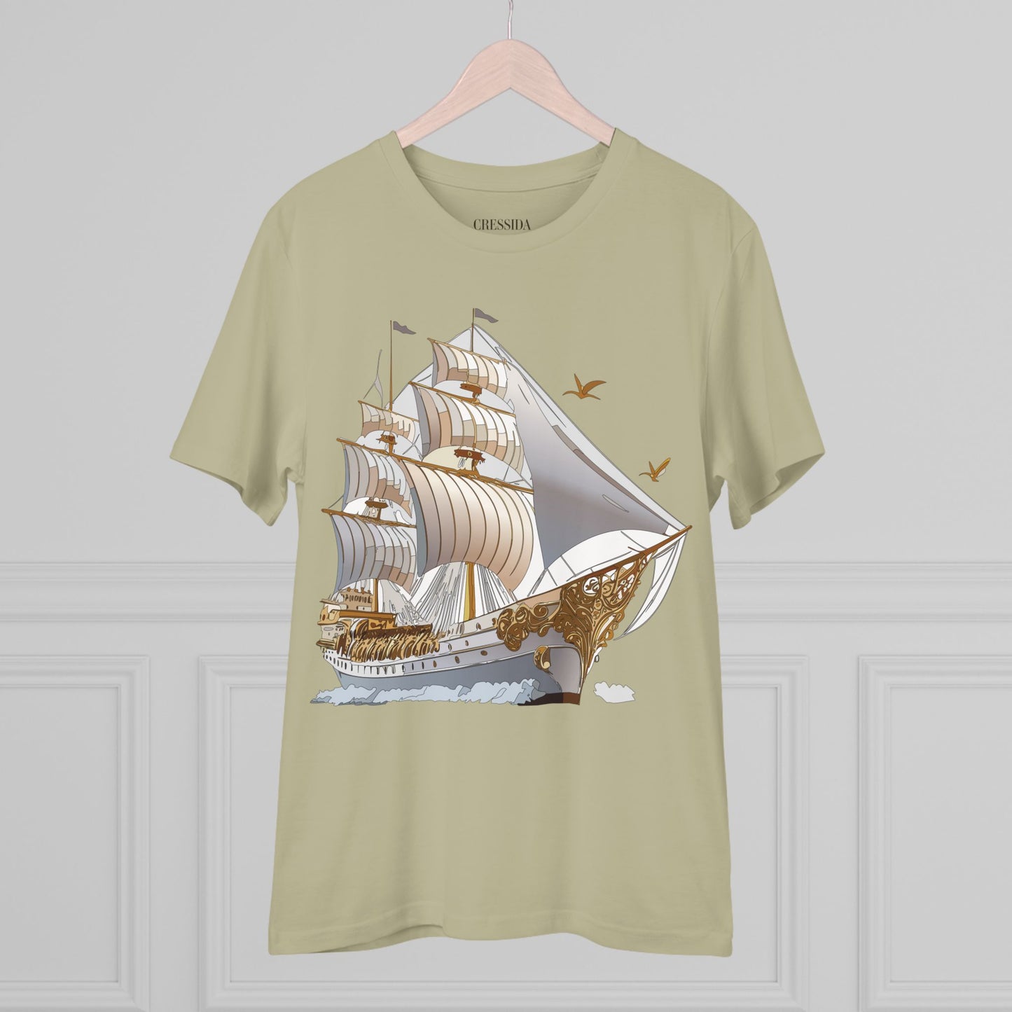 Organic T-shirt with Ship