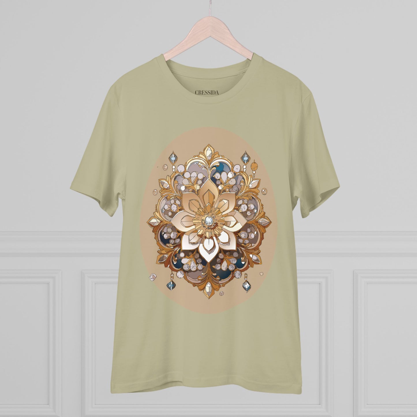 Organic T-shirt with Flower