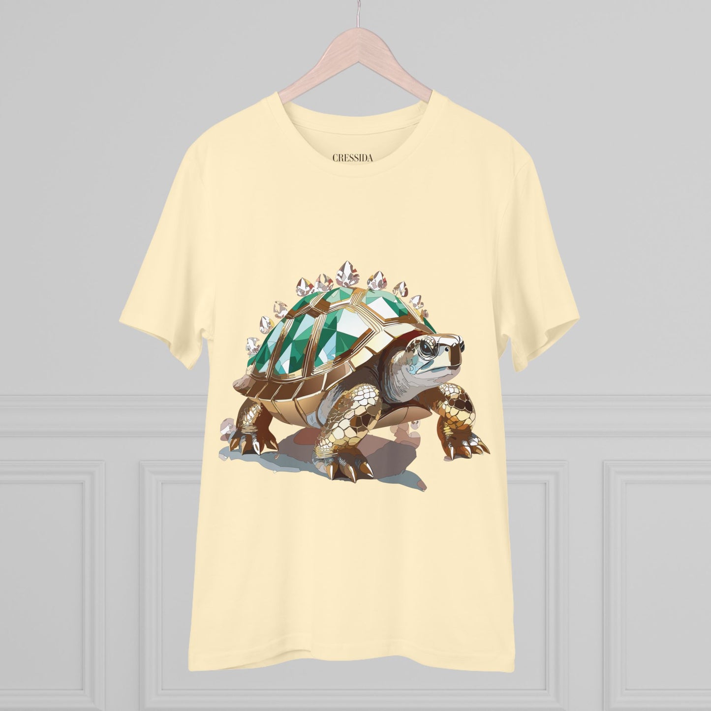 Organic T-shirt with Animals - Turtle