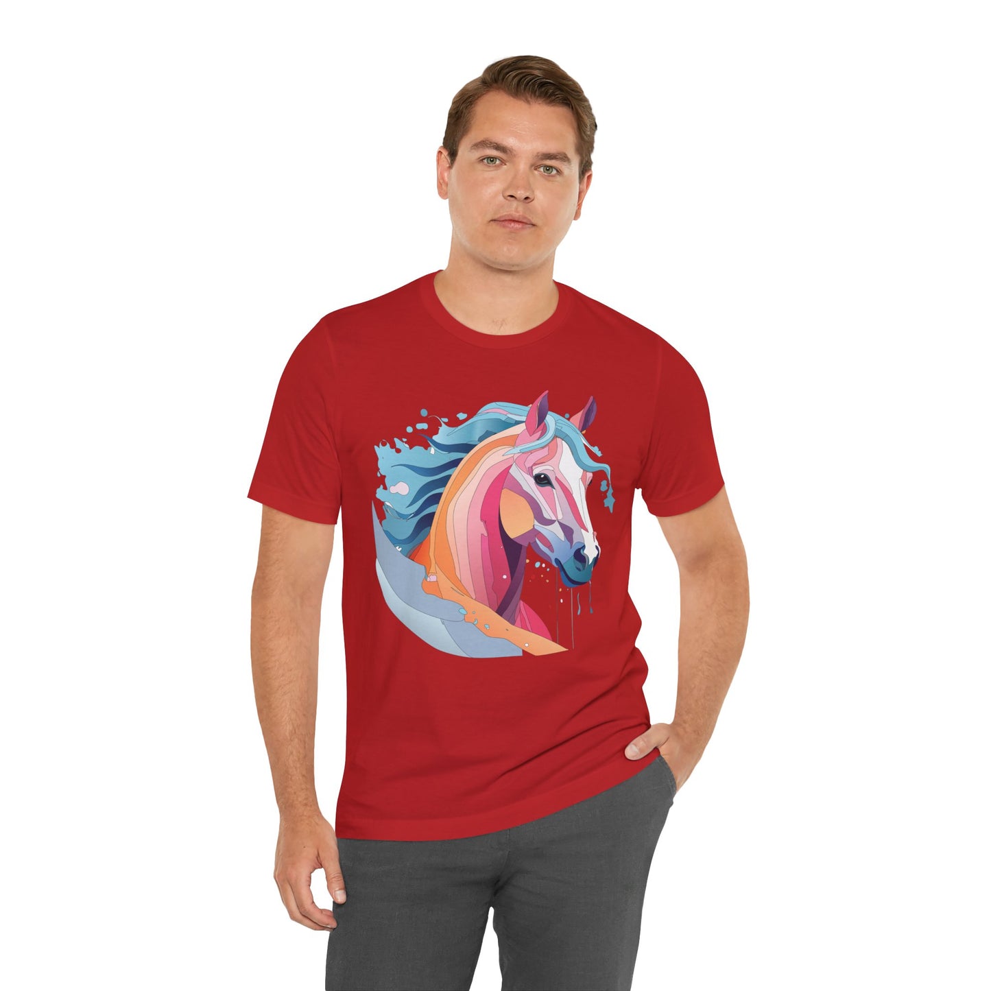 Unisex Animal Shirt, Tee Shirt with Animals, Art Design Tee Shirt, Wild Animals Shirt