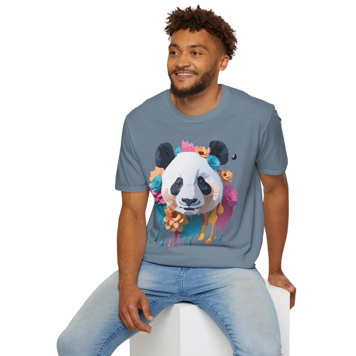 Panda Shirt, T Shirt with Panda, Animal Shirt, Tee Shirt with Animals