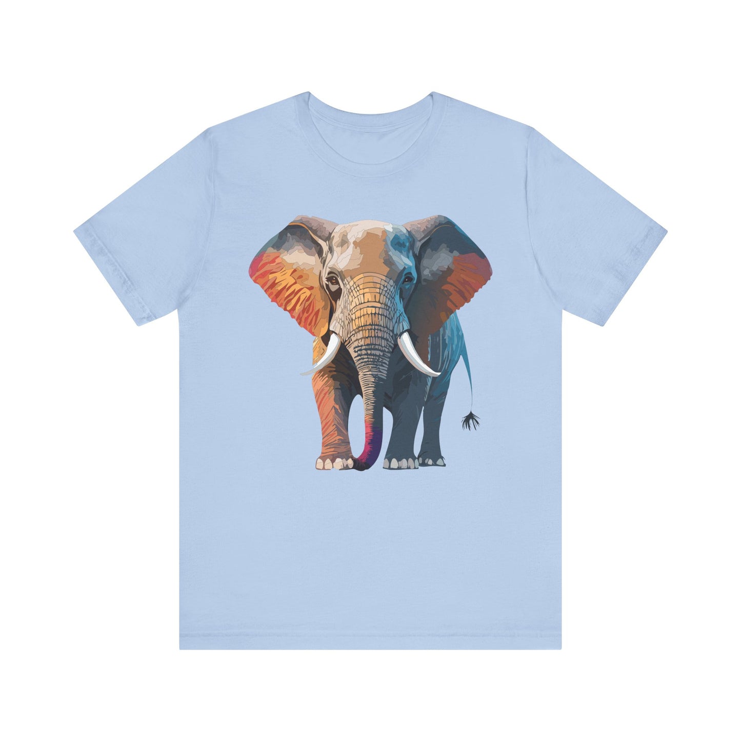 Unisex Animal Shirt, Tee Shirt with Animals, Art Design Tee Shirt, Wild Animals Shirt