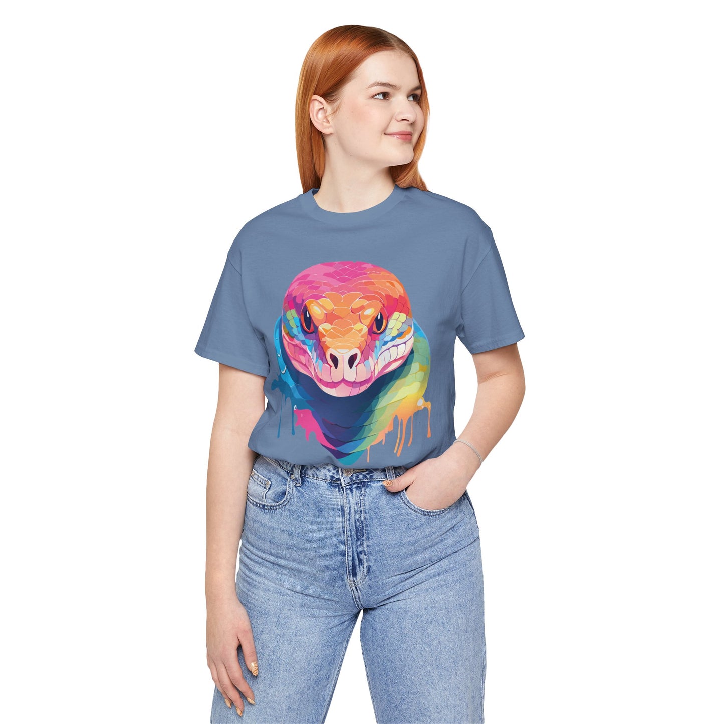 Unisex Animal Shirt, Tee Shirt with Animals, Art Design Tee Shirt, Wild Animals Shirt