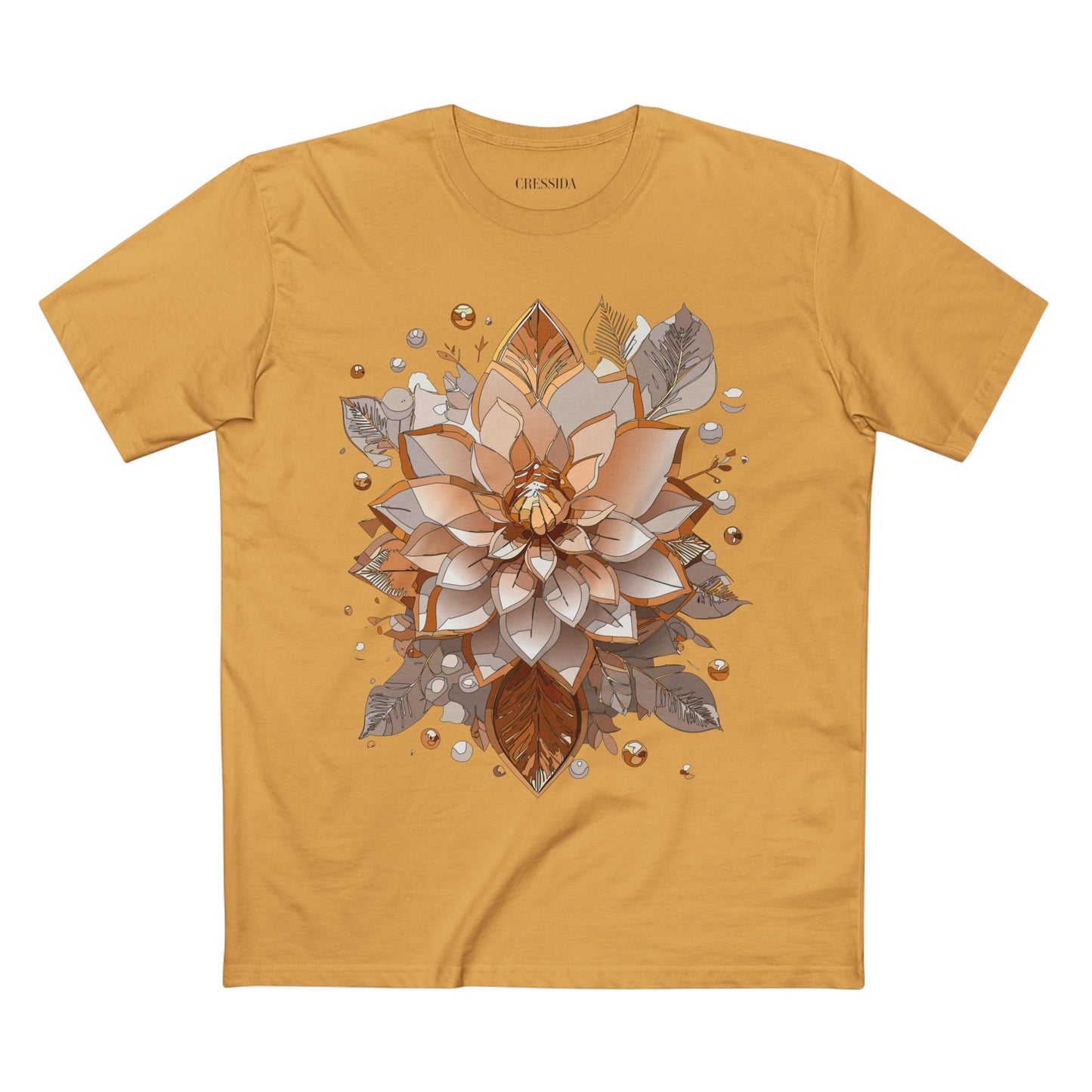 Floral Shirt, Shirt with Flower, Tee Shirt with Antique Flower