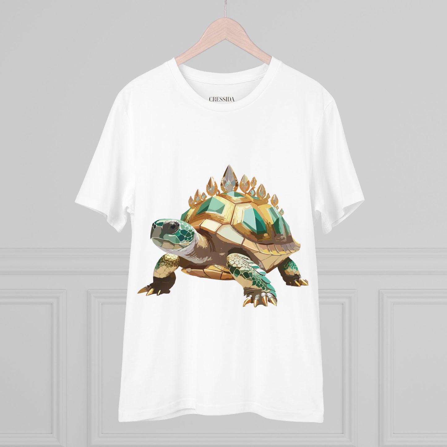 Organic T-shirt with Animals - Turtle