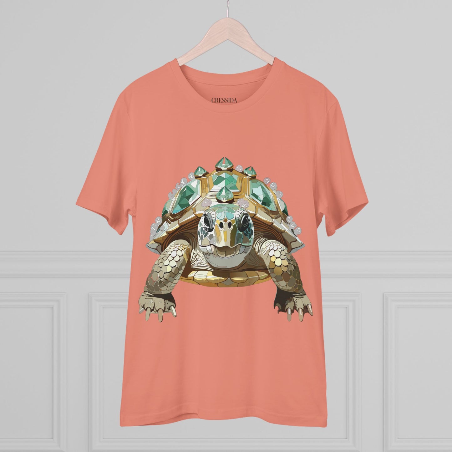 Organic T-shirt with Animals - Turtle